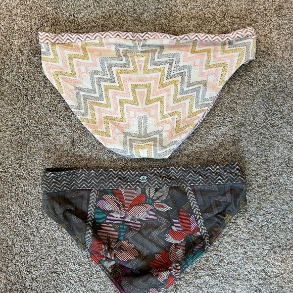 Bundle 2 Prana bikini bottoms size S. Horchata Innix Reversible and Ramba styles - Picture 4 of 10